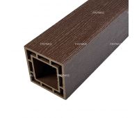 Столб из ДПК WOOD Шоколад