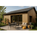 Фасадная реечная панель ДПК Holzhof Эко / Eco 219x24x3000 Коричневый (под заказ) от производителя  Holzhof по цене 575 р