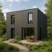 Фасадная реечная панель ДПК Holzhof Эко / Eco 219x24x3000 Cерый от производителя  Holzhof по цене 575 р