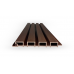 Фасадная реечная панель ДПК Holzhof Эко / Eco 219x24x3000 Венге от производителя  Holzhof по цене 575 р