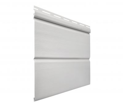 Виниловый сайдинг - БРУС, Белый от производителя  Fineber по цене 510 р